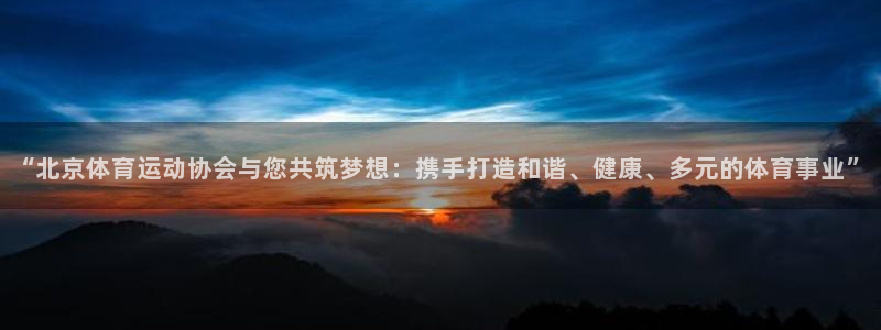“北京体育运动协会与您共筑梦想：携手打造和谐、健康、多元的体育事业”