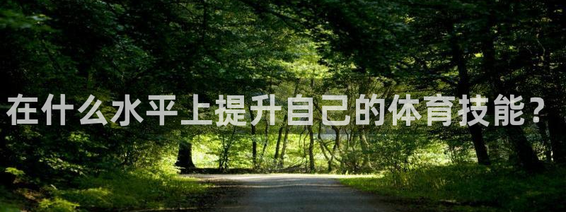 在什么水平上提升自己的体育技能？